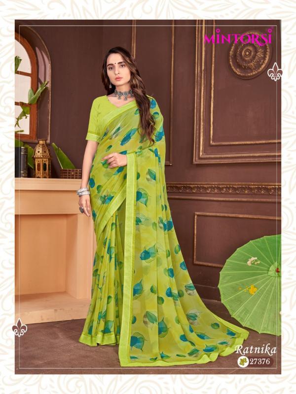 Mintorsi Ratnika Soft Georgette Designer Exclusive Saree Collection